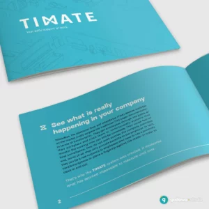 broszura informacyjna nt. systemu Timate (wnętrze)