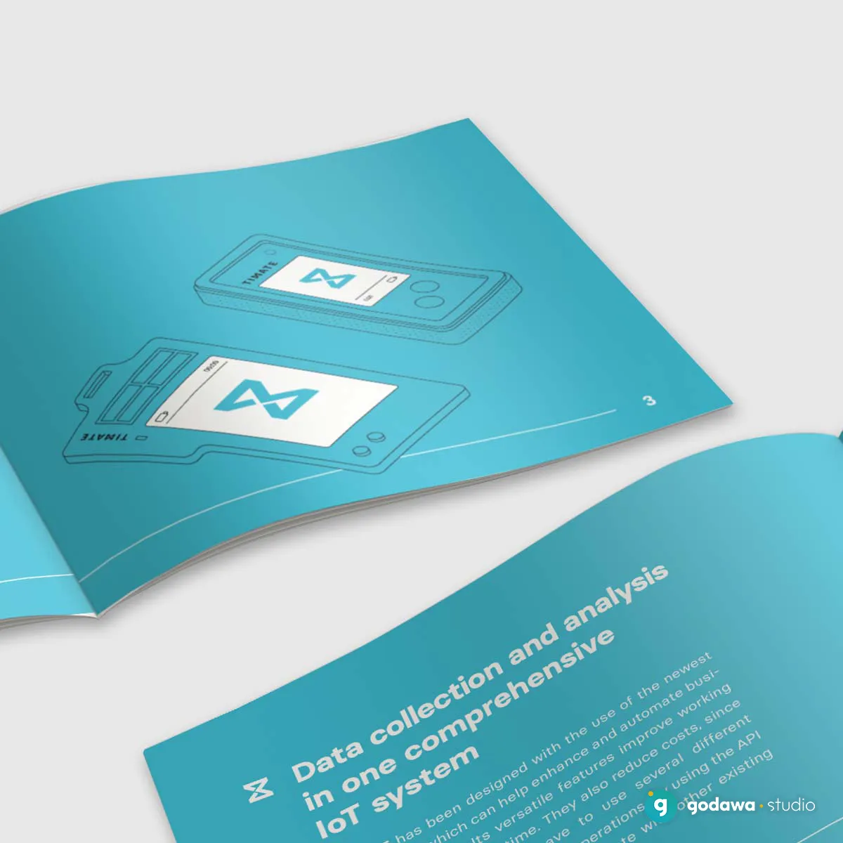 broszura informacyjna nt. systemu Timate (okładka i opis)