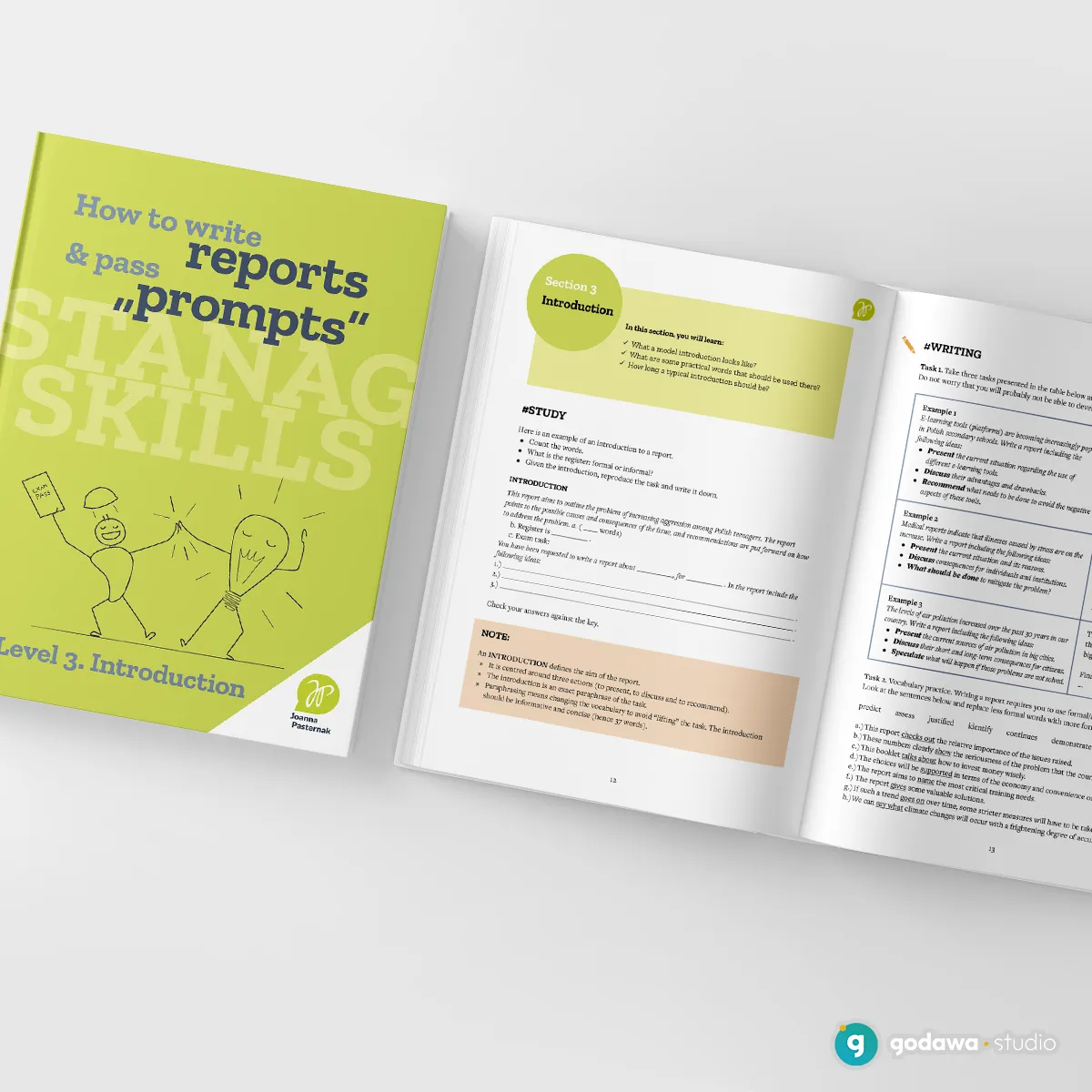 ebook do samodzielnego druku "How to write reports and pass prompts" (seria STANAG Skills)