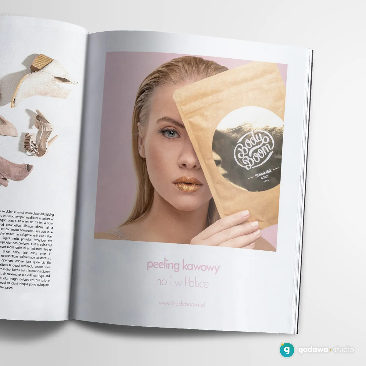 reklama BodyBoom do magazynu Vogue