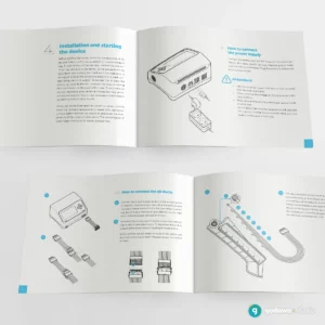 instrukcja obsługi urządzeń CarePump - przykładowe rozkładówki