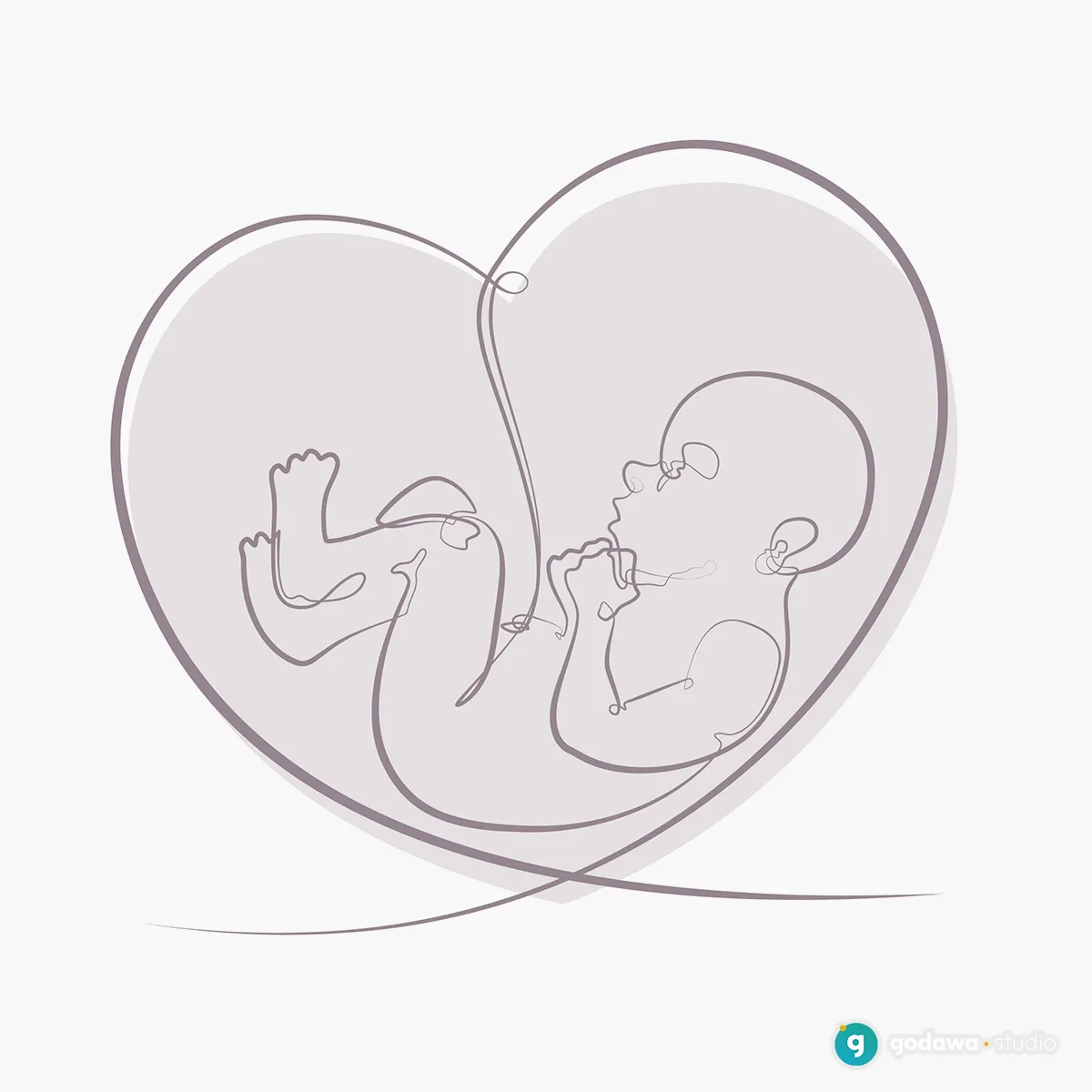 ilustracja do Pamiętnika ciąży (II trymestr)