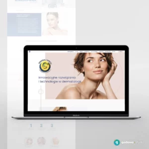 strona internetowa firmy kosmetycznej
