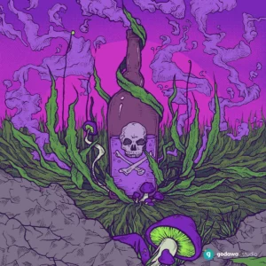 ilustracja mixed media