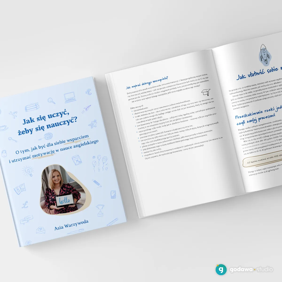 drukowana i elektroniczna książka "Jak się uczyć, żeby się nauczyć?" Asi Warzywody