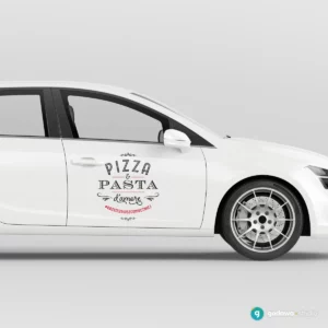 projekt okleiny samochodu L'Osteria