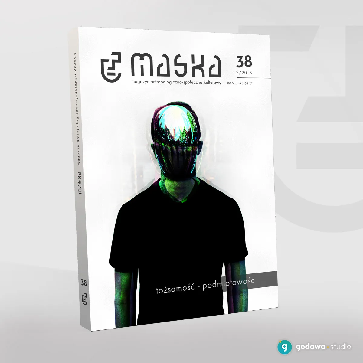 okładka czasopisma "Maska" wraz z naszym logo
