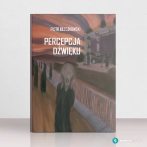 okładka książki "Percepcja dźwięku" z autorską ilustracją