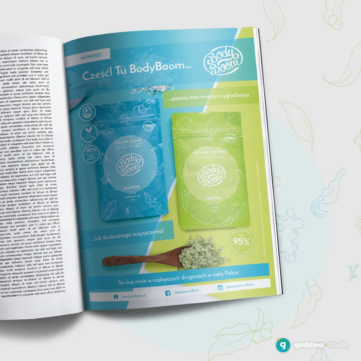 Seaweed Matcha reklama