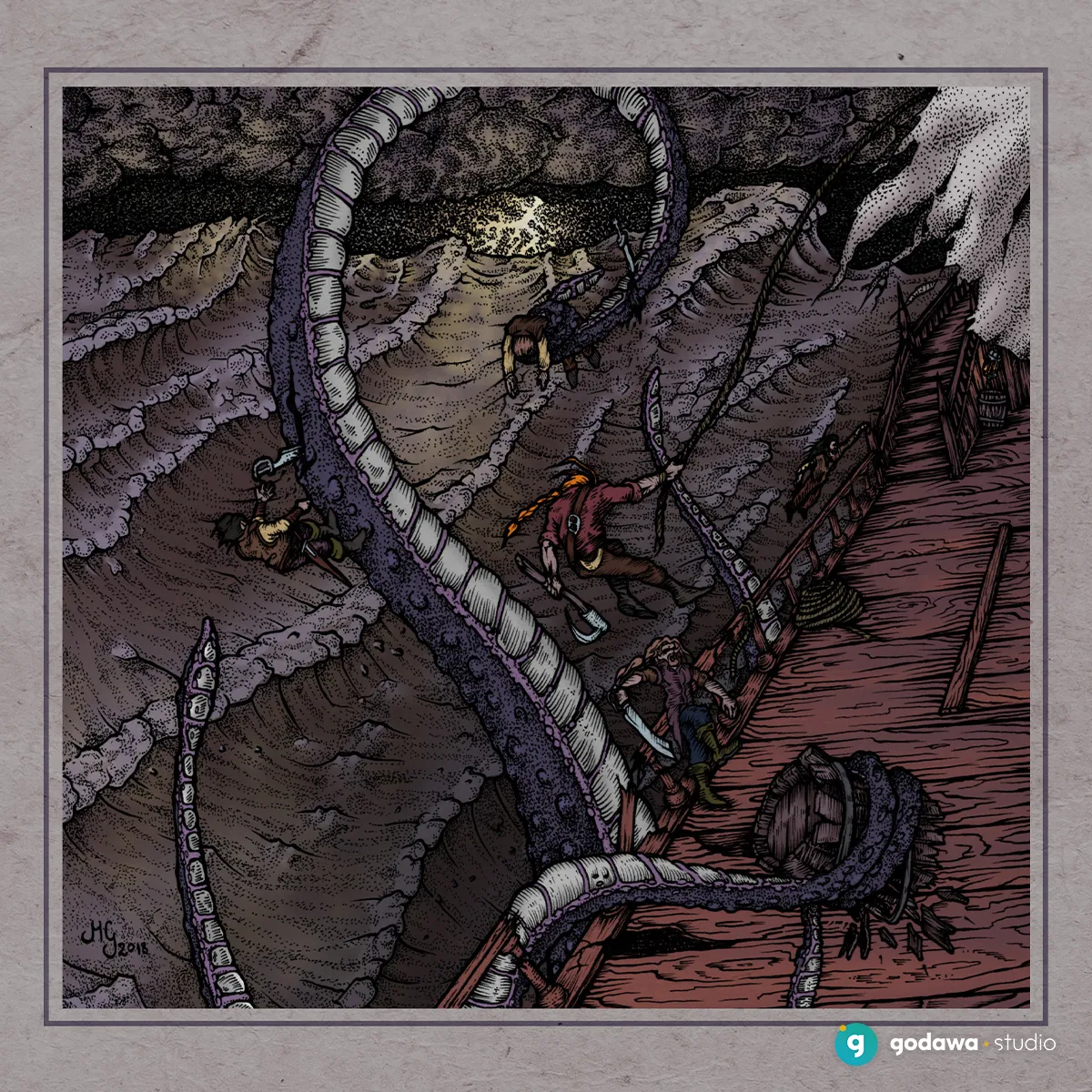 ilustracja na okładkę płyty